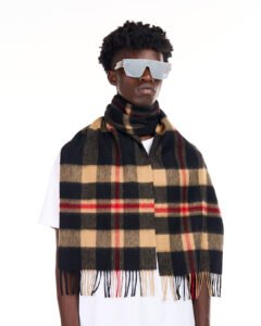 Luxury cashmere brand designer scarves