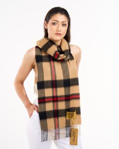 Bespoke designer cashmere scarves