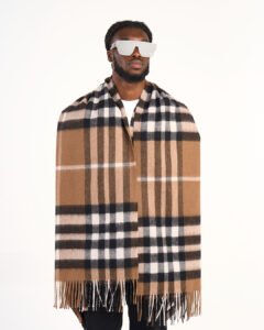 Fashion-forward designer cashmere scarves
