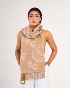 High-end designer cashmere scarves