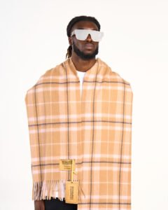 Luxury wool blend scarves
