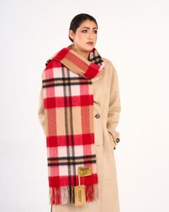 Exclusive designer pure wool cashmere scarves