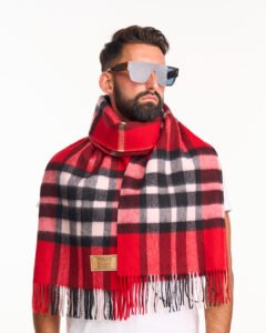 Luxury designer cashmere scarves