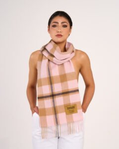 Fashion designer cashmere scarves